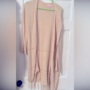 Pink Lily Cardigan